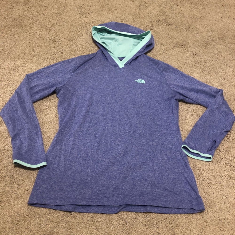 North Face Flashdry hooded pullover